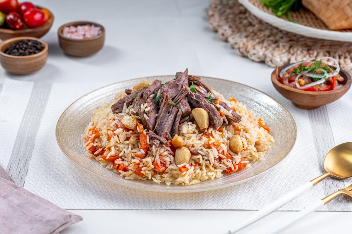 Uzbek Pilaf (Beef)